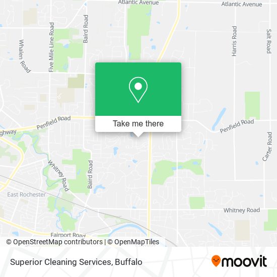 Superior Cleaning Services map