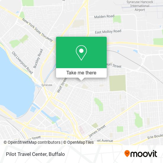 Pilot Travel Center map