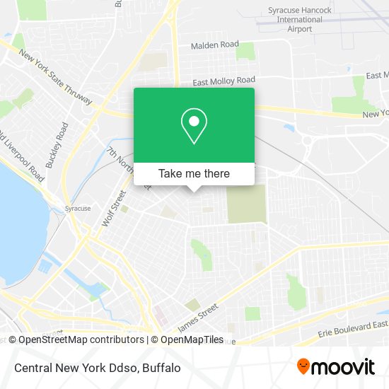 Central New York Ddso map