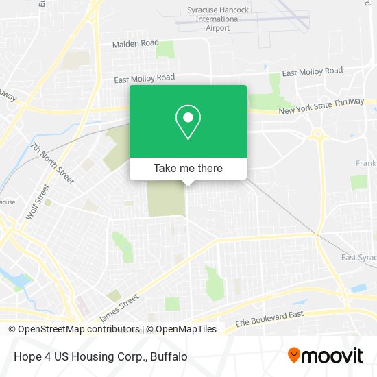 Hope 4 US Housing Corp. map