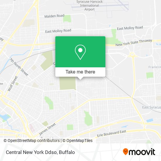 Central New York Ddso map