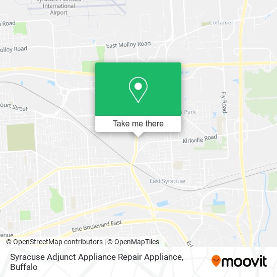 Mapa de Syracuse Adjunct Appliance Repair Appliance