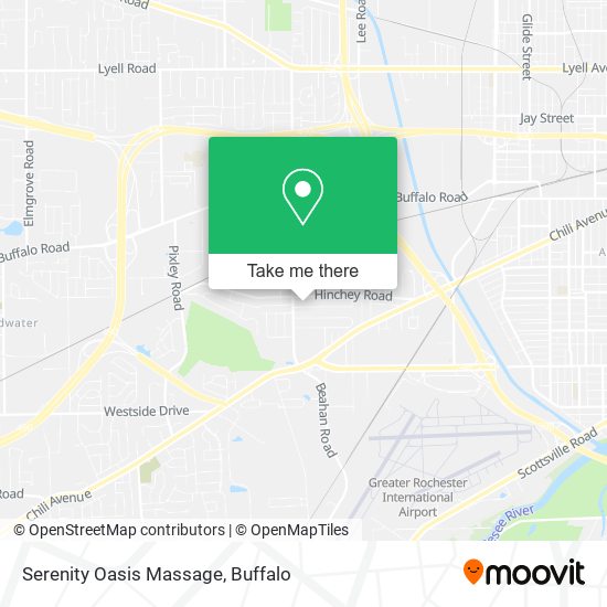 Serenity Oasis Massage map