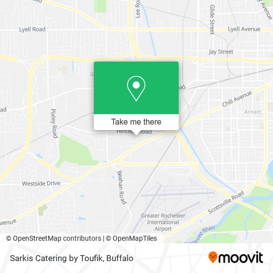 Sarkis Catering by Toufik map