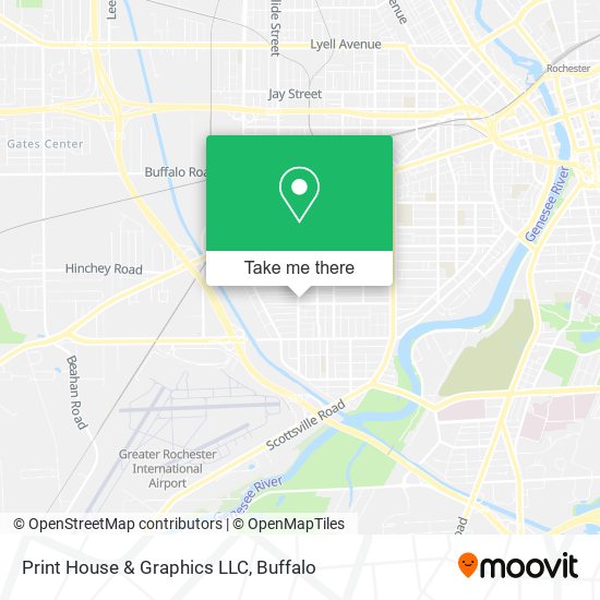 Print House & Graphics LLC map