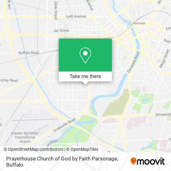 Mapa de Prayerhouse Church of God by Faith Parsonage