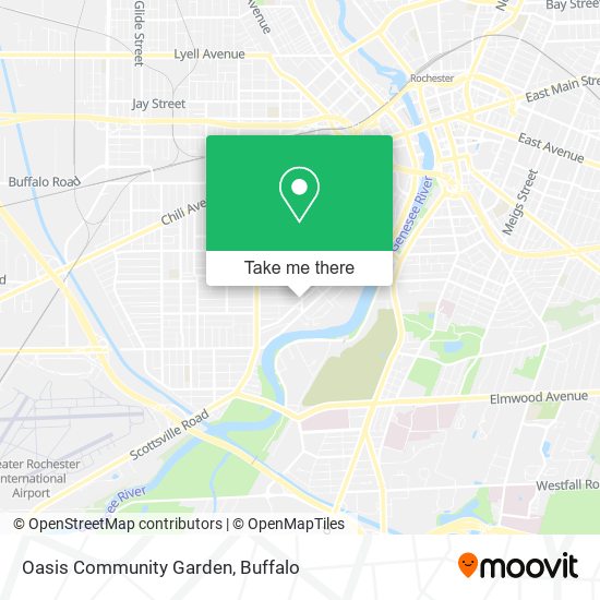Mapa de Oasis Community Garden