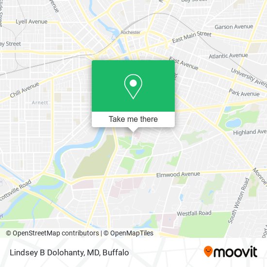 Mapa de Lindsey B Dolohanty, MD