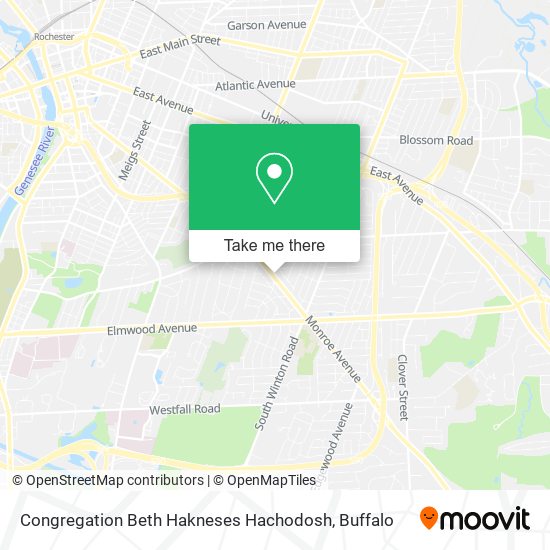 Congregation Beth Hakneses Hachodosh map