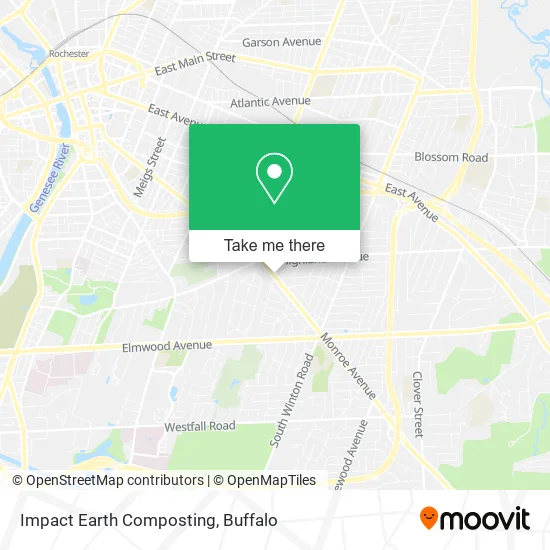 Impact Earth Composting map