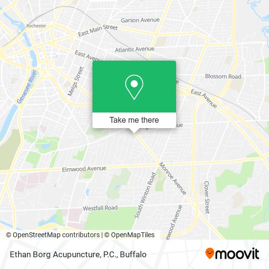 Ethan Borg Acupuncture, P.C. map