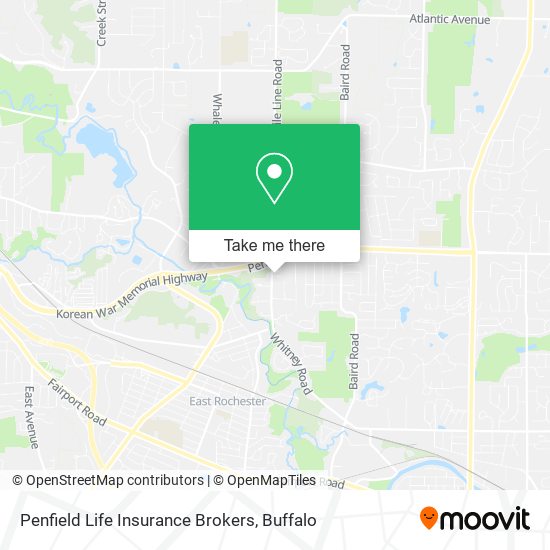 Mapa de Penfield Life Insurance Brokers
