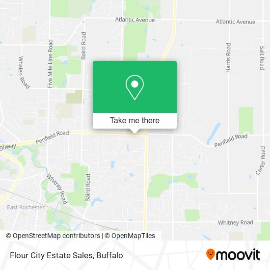 Flour City Estate Sales map