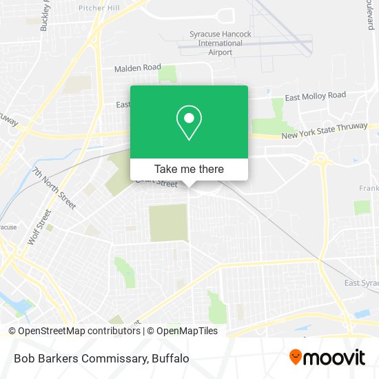 Bob Barkers Commissary map