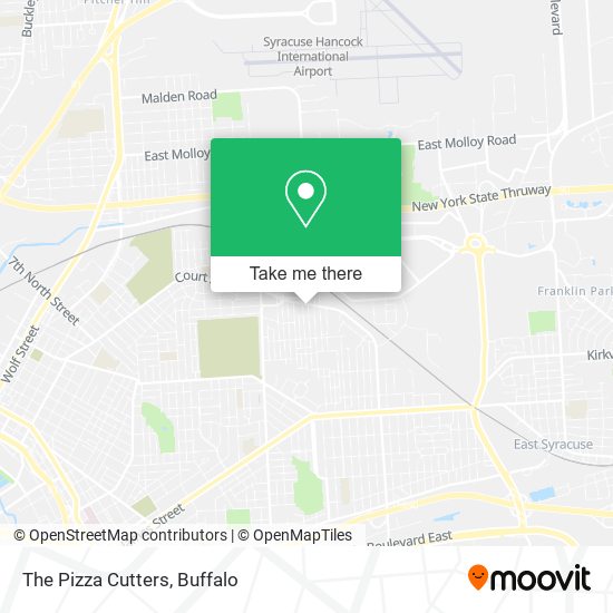Mapa de The Pizza Cutters