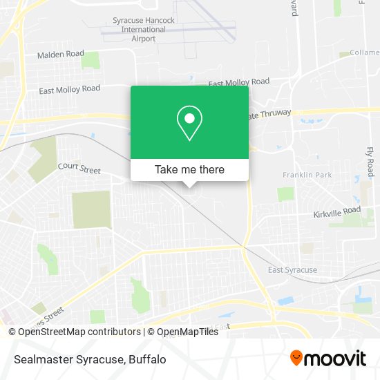 Sealmaster Syracuse map