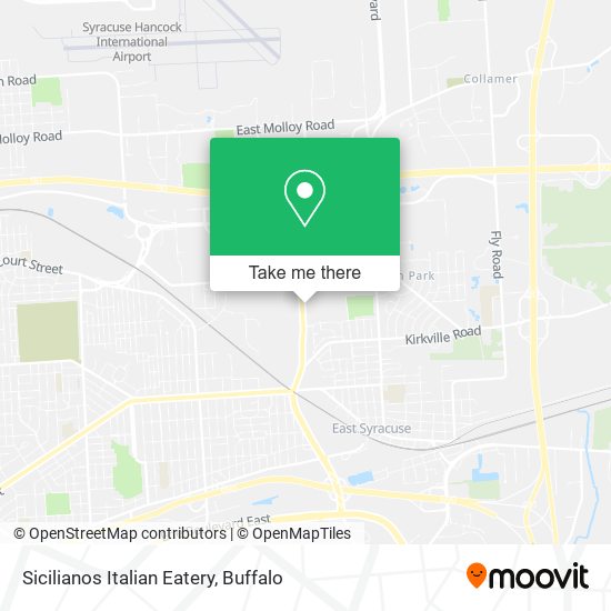 Mapa de Sicilianos Italian Eatery