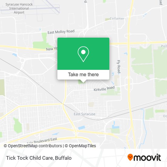 Tick Tock Child Care map
