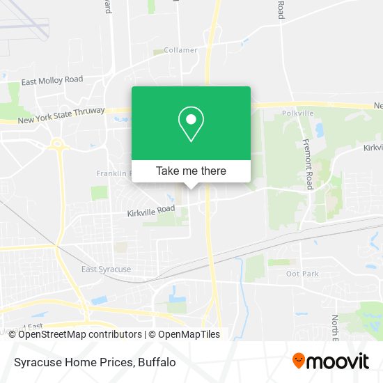 Mapa de Syracuse Home Prices