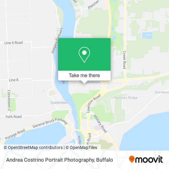 Andrea Costrino Portrait Photography map