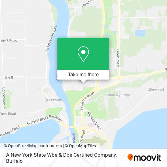 A New York State Wbe & Dbe Certified Company map