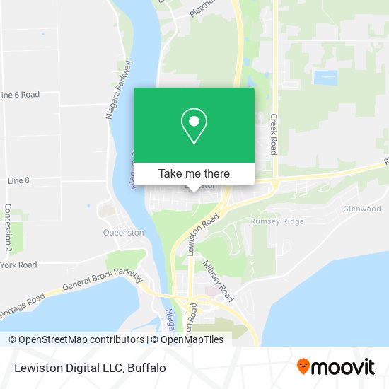 Mapa de Lewiston Digital LLC