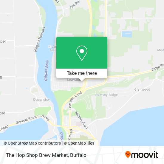 The Hop Shop Brew Market map