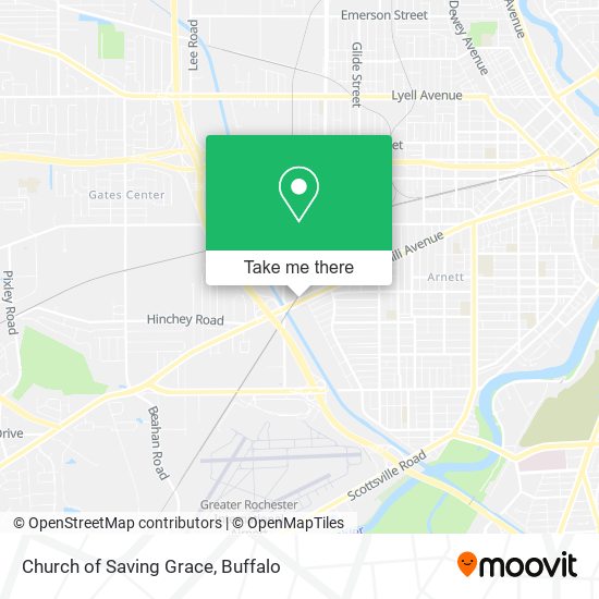Church of Saving Grace map