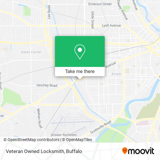Veteran Owned Locksmith map