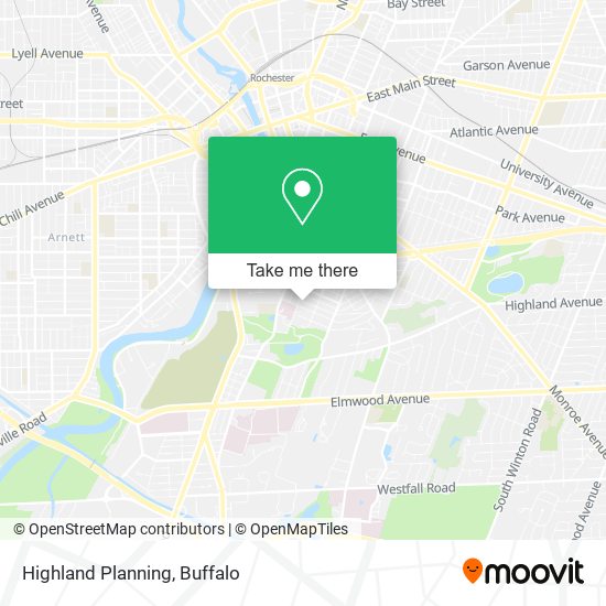 Mapa de Highland Planning