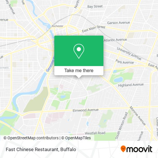 Fast Chinese Restaurant map