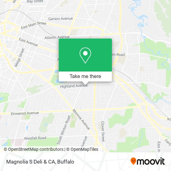 Mapa de Magnolia S Deli & CA