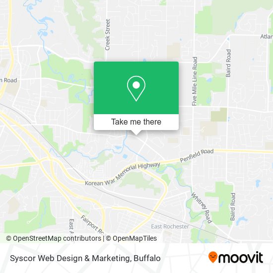 Syscor Web Design & Marketing map