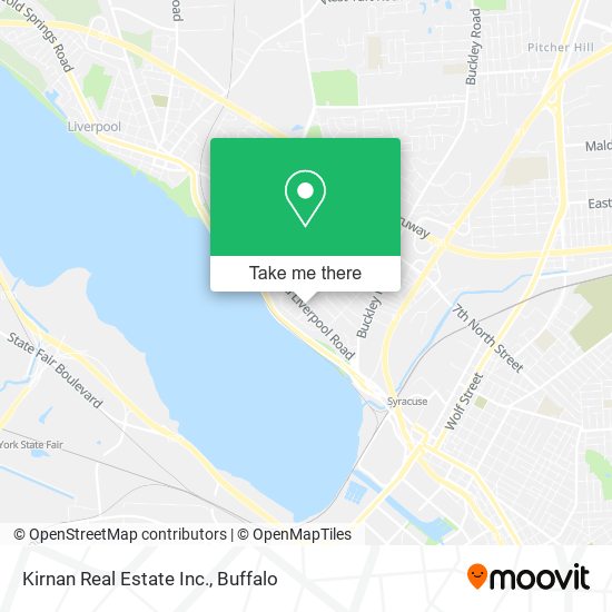 Mapa de Kirnan Real Estate Inc.