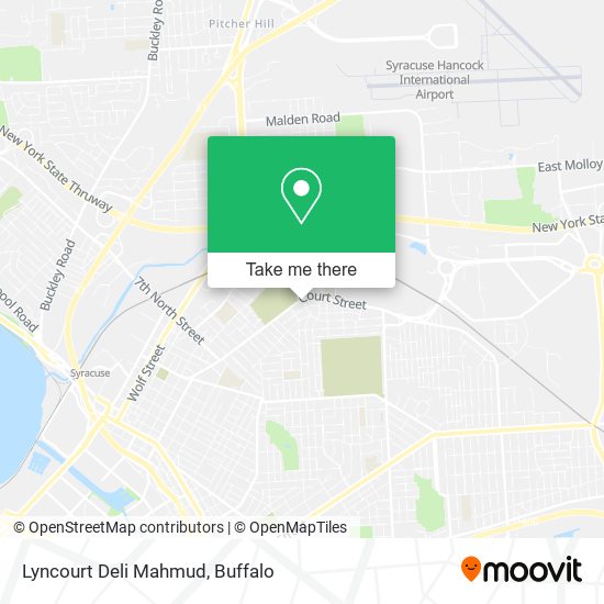 Lyncourt Deli Mahmud map
