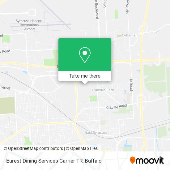 Mapa de Eurest Dining Services Carrier TR