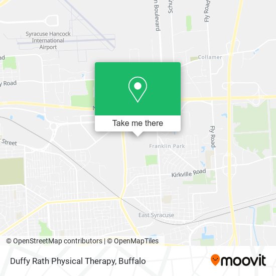 Mapa de Duffy Rath Physical Therapy