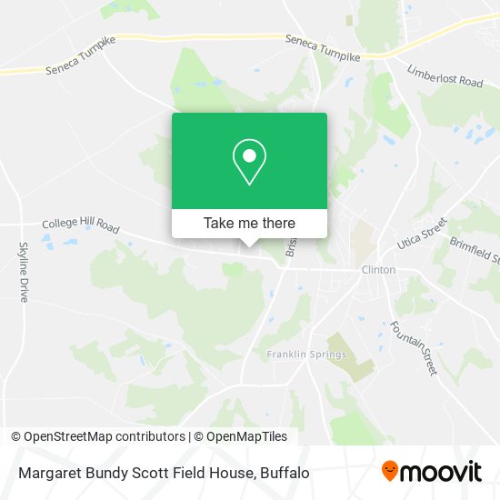 Margaret Bundy Scott Field House map