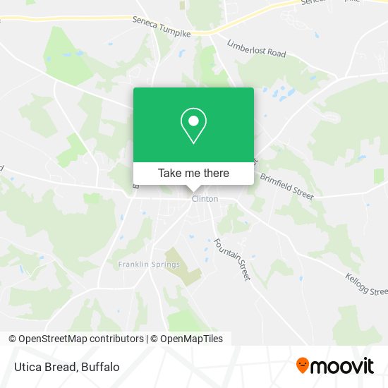 Mapa de Utica Bread