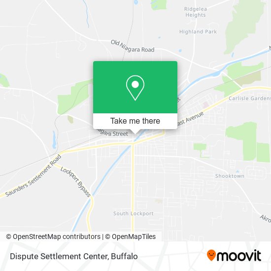 Mapa de Dispute Settlement Center