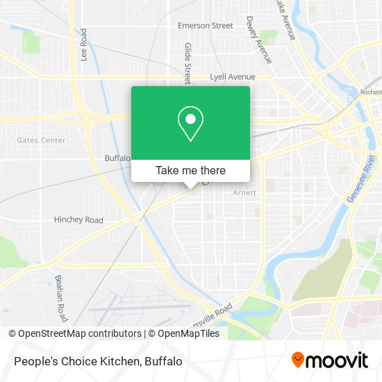 Mapa de People's Choice Kitchen