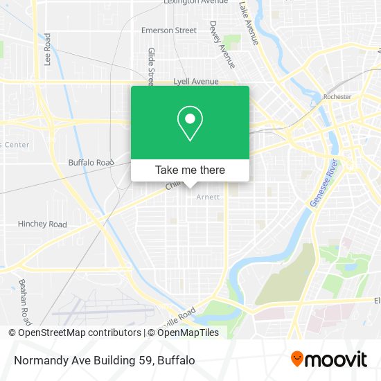 Normandy Ave Building 59 map