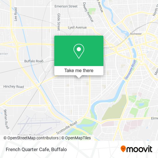 French Quarter Cafe map