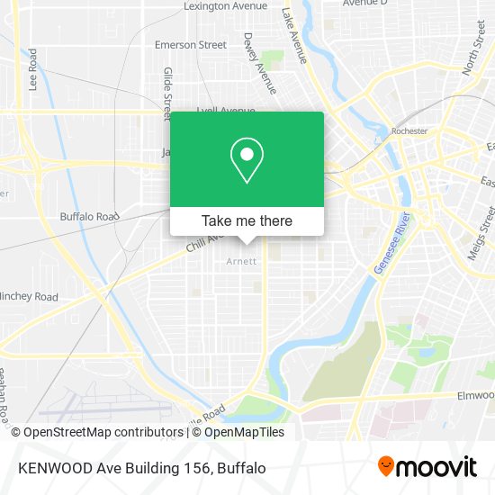 KENWOOD Ave Building 156 map