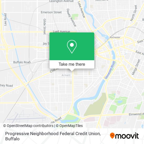 Progressive Neighborhood Federal Credit Union map