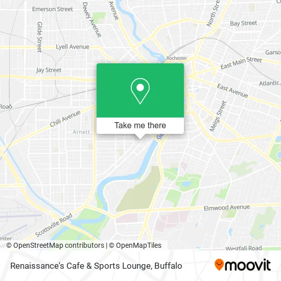 Renaissance's Cafe & Sports Lounge map
