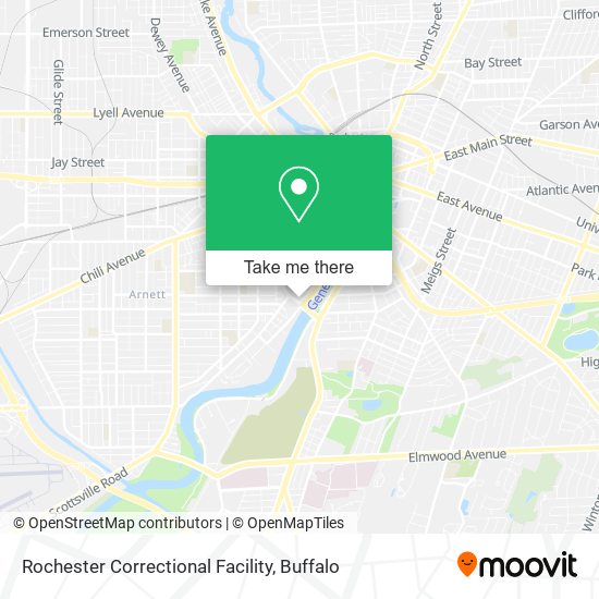 Rochester Correctional Facility map