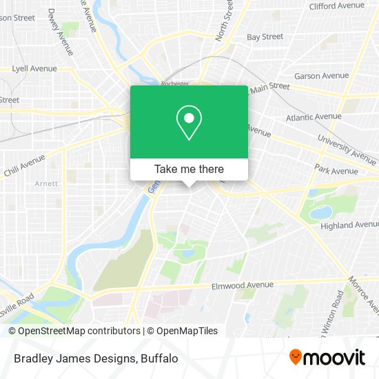 Bradley James Designs map