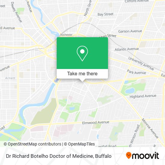 Dr Richard Botelho Doctor of Medicine map