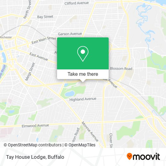 Mapa de Tay House Lodge